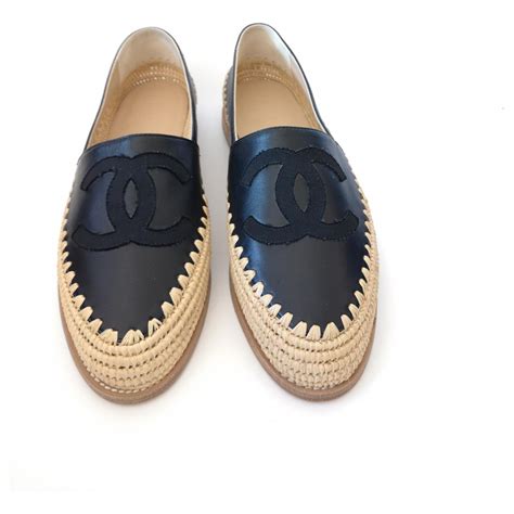 spadrillas chanel|Chanel espadrilles in london.